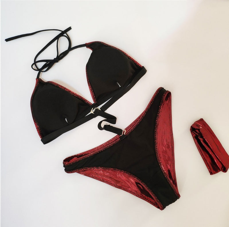 Crimson Chrome Monokini